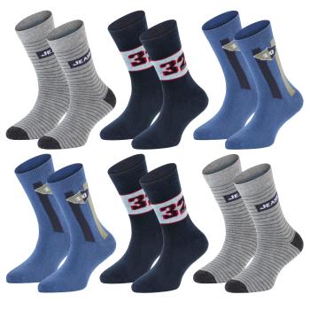 6 Paar TippTexx 24 Kinder Socken Jeans
